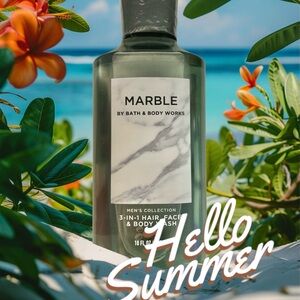 Bath and body works shower gel in Marble